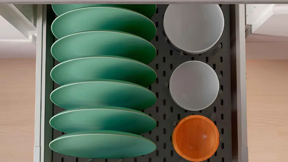 Panel perforado para caj&oacute;n UPPDATERA de Ikea