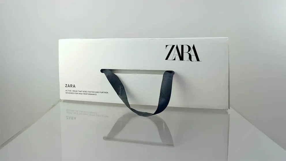 Caja de pedido de Inditex, tienda ZARA