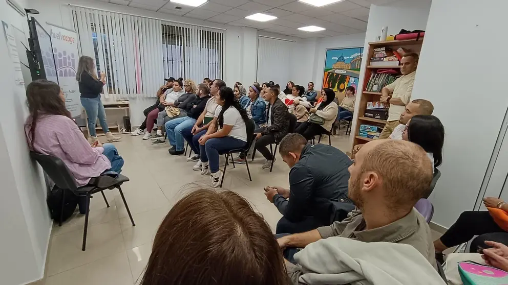 Una de las actividades del Consejo Local de Personas Migrantes