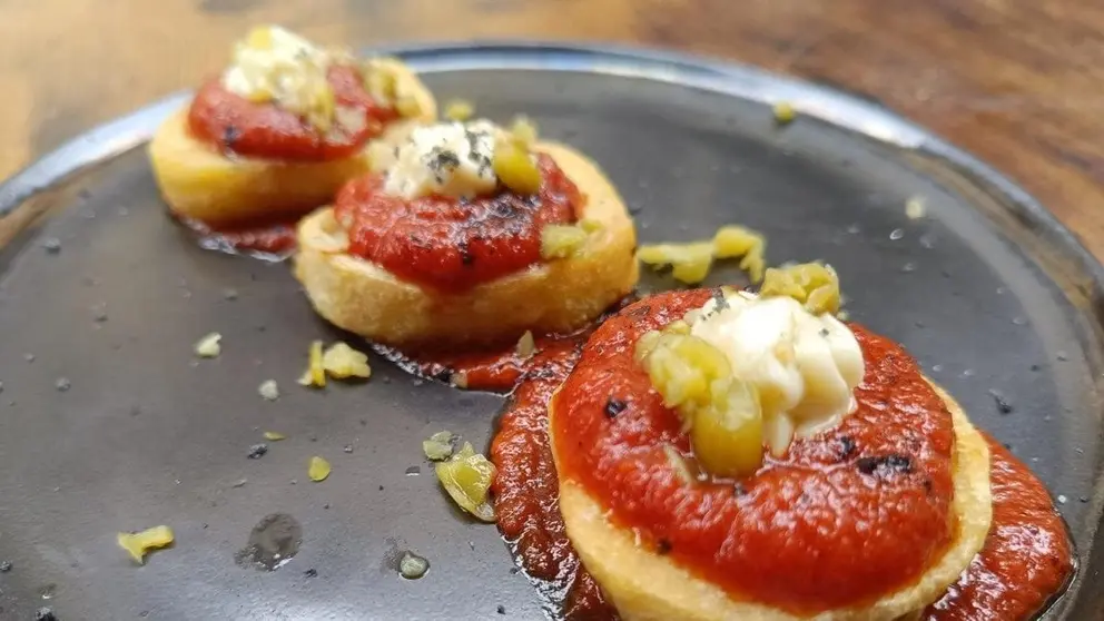 Una de las tapas de la ruta