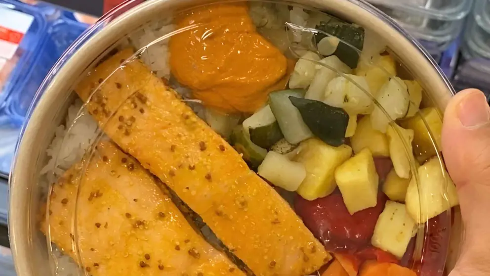 Salm&oacute;n con verduras Listo para Comer de Mercadona