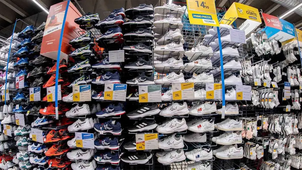 Zapatillas en la tienda Decathlon