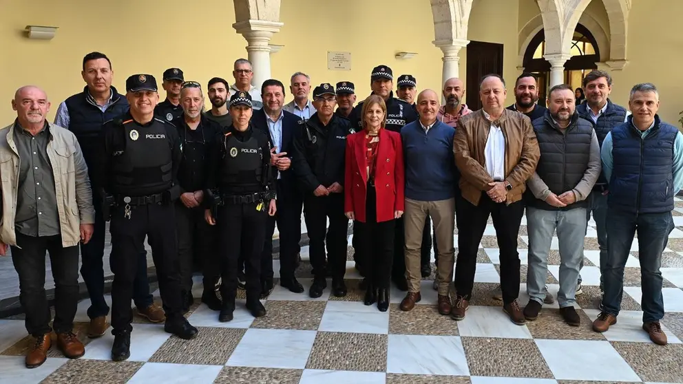 Reconocimiento a Polic&iacute;as Locales de Jerez