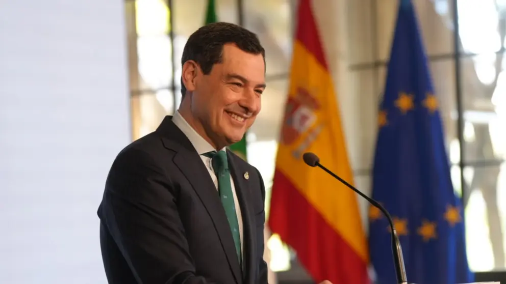 Juanma Moreno, presidente de la Junta de Andaluc&iacute;a