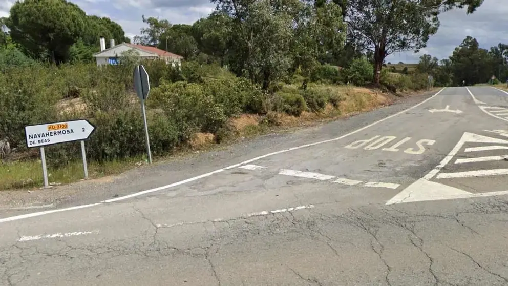 La carretera en la que se produjo el accidente (19)