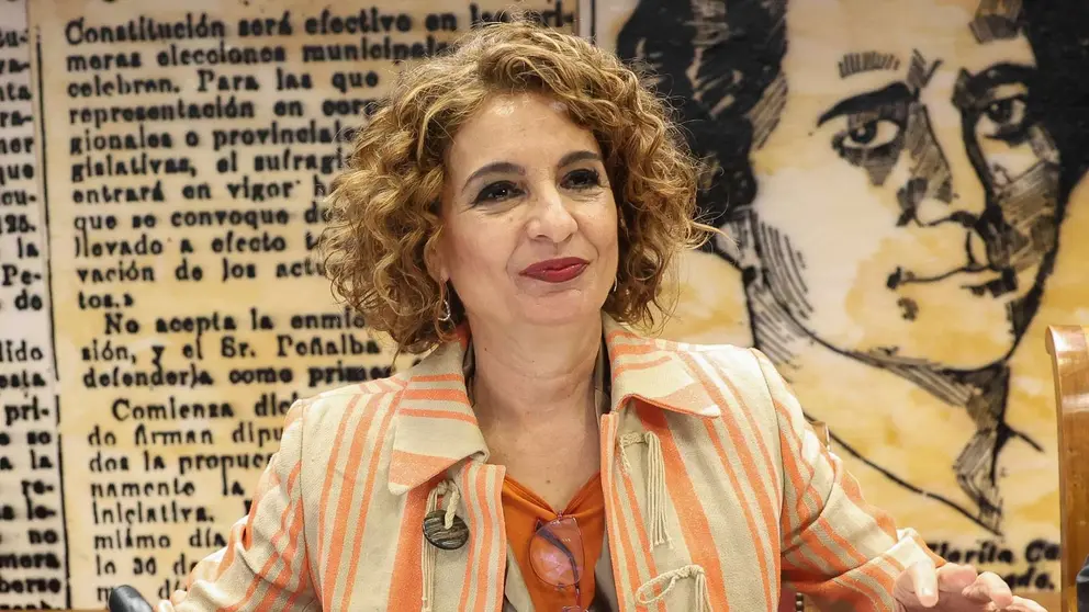 La secretaria del PSOE-A, Mar&iacute;a Jes&uacute;s Montero