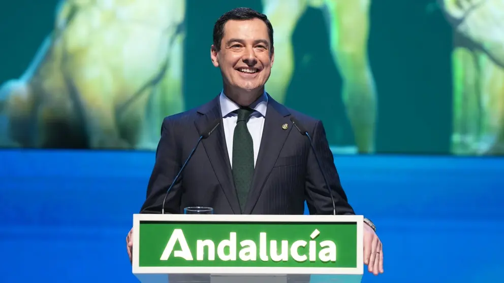 Juanma Moreno, presidente de la Junta de Andaluc&iacute;a