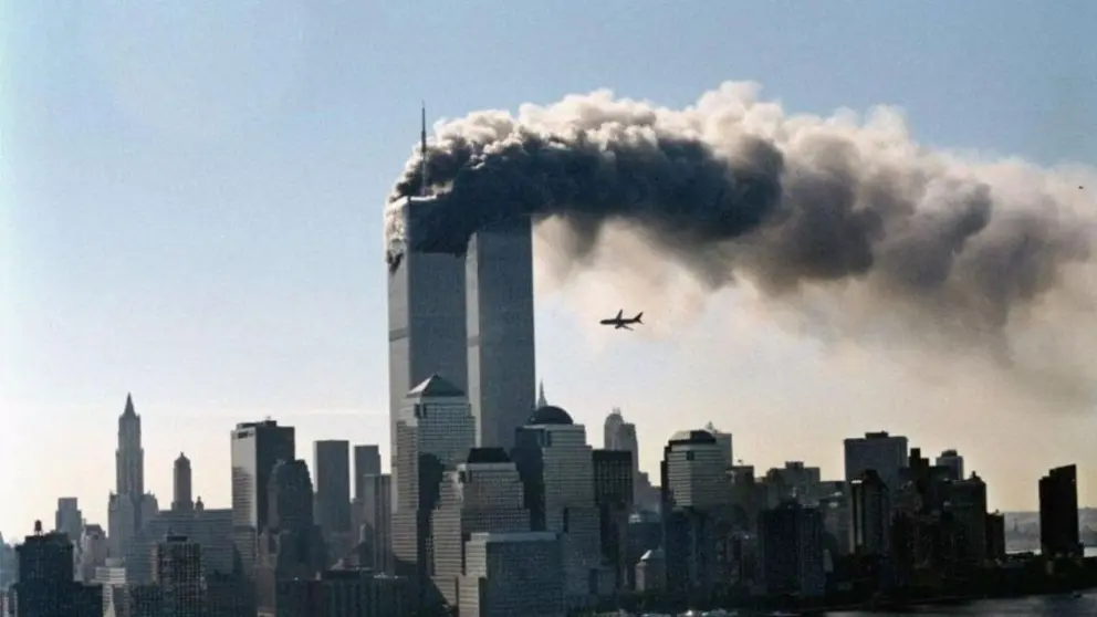 Torres Gemelas en Nueva York el 11 de Septiembre de 2001
