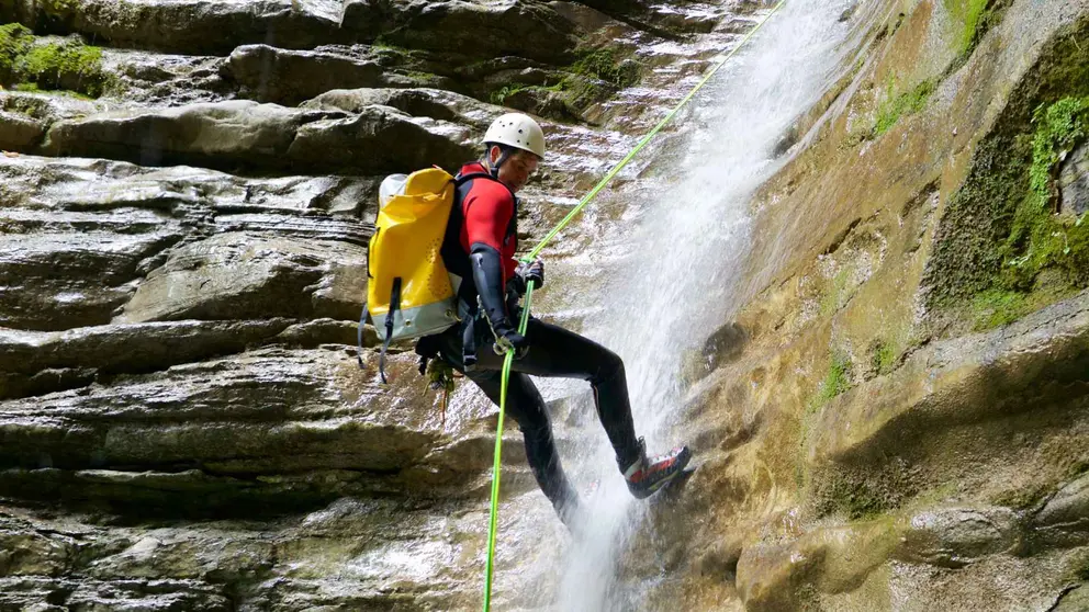 Barranquismo en la Sierra de Grazalema
