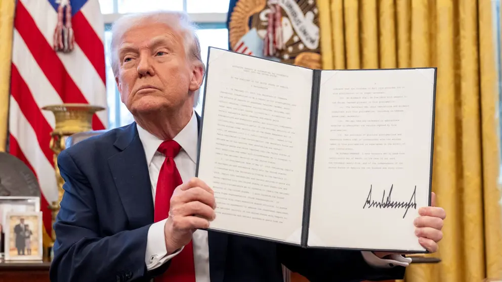 El presidente de Estados Unidos, Donald Trump