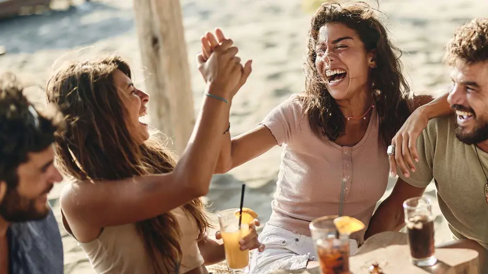 Chiringuito en la playa