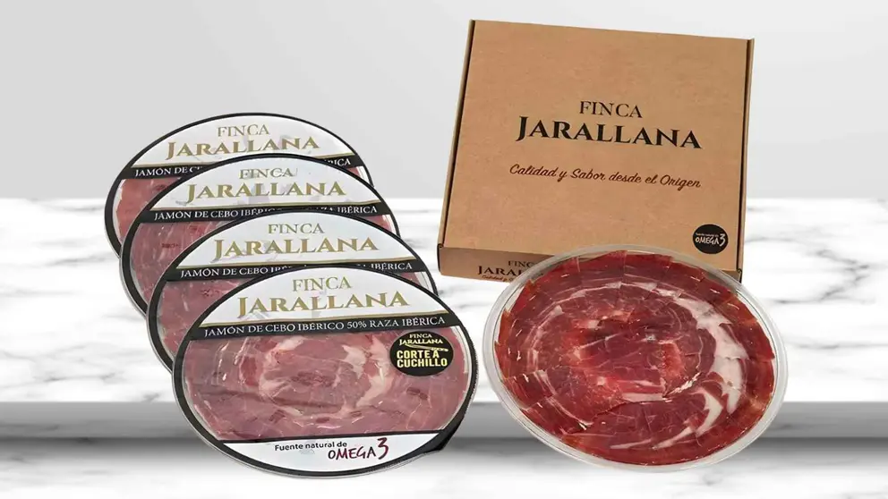 Jam&oacute;n ib&eacute;rico cortado a cuchillo 5x100 g de La Nevera Espa&ntilde;ola
