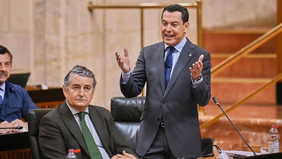 Juanma Moreno ha pedido a Vox que defienda los intereses de Espa&ntilde;a | Salvador L&oacute;pez Medina