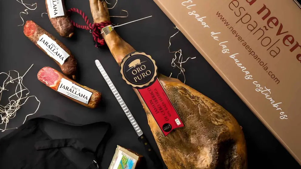 Jam&oacute;n ib&eacute;rico Lote Oro Puro de La Nevera Espa&ntilde;ola