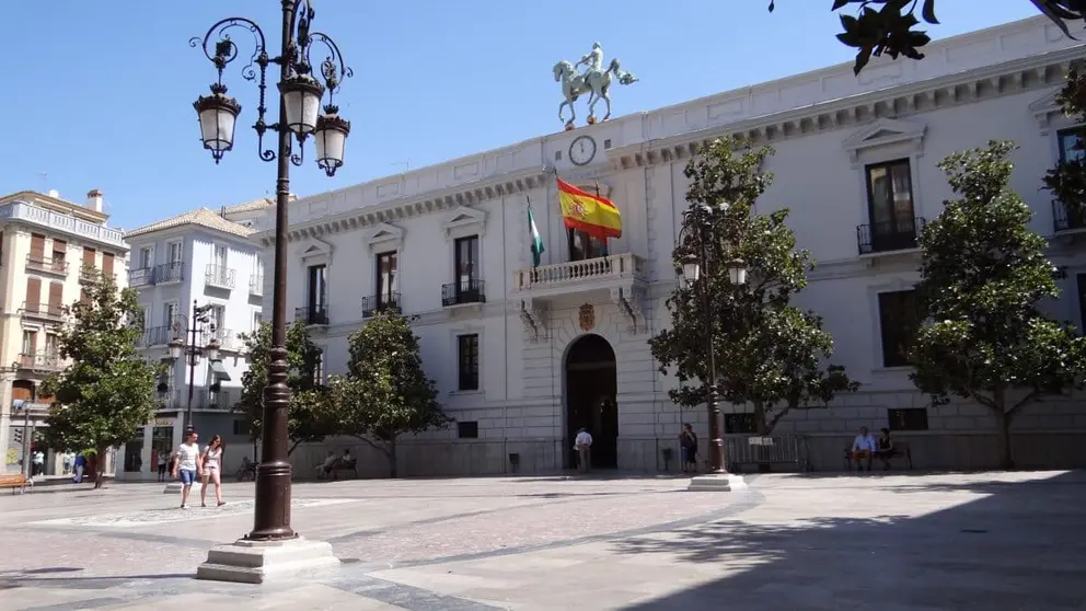 Fachada del Ayuntamiento de Granada