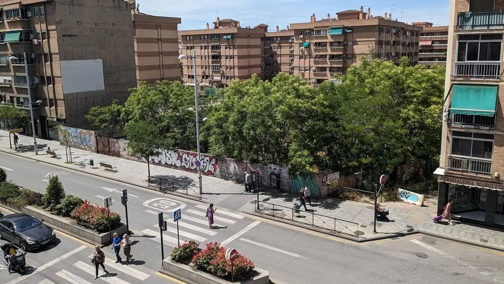 La zona del Camino de Ronda en Granada