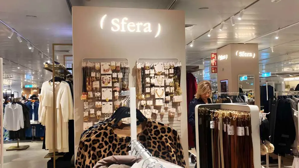Sfera, El Corte Ingl&eacute;s