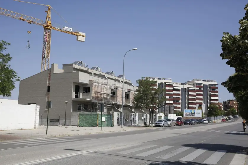 Edificios en construcc&oacute;n en Granada