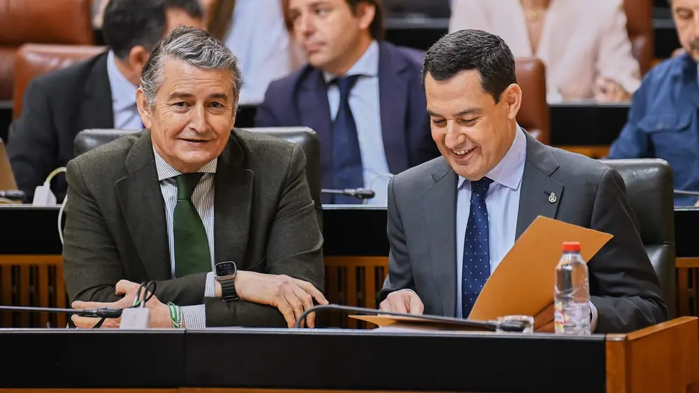 Antonio Sanz y Juanma Moreno | Salvador L&oacute;pez Medina