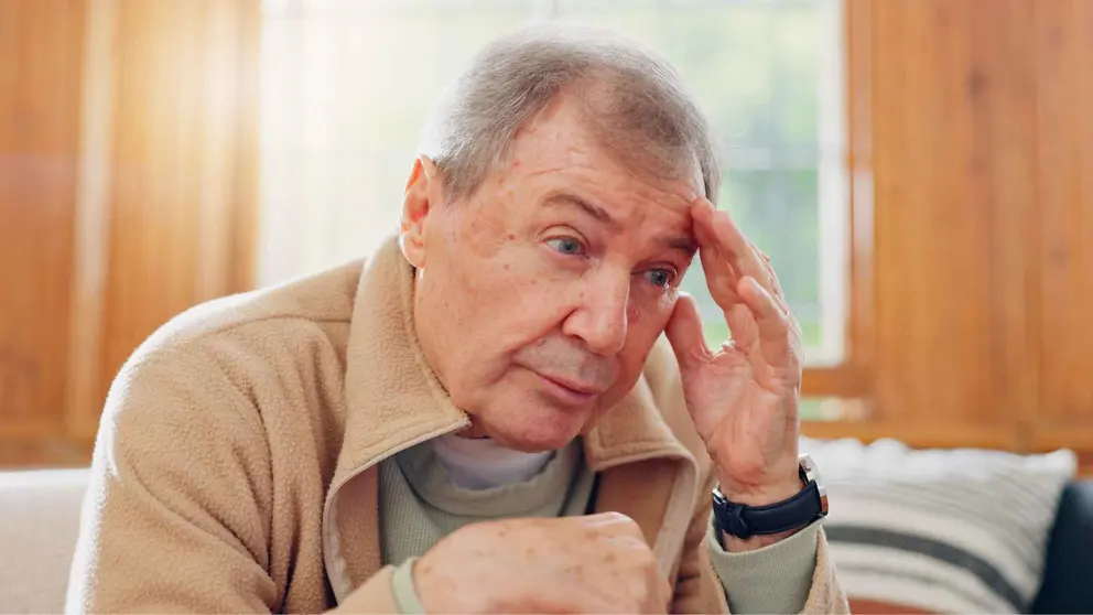 Un pensionista preocupado por el estado de su pensi&oacute;n de jubilaci&oacute;n