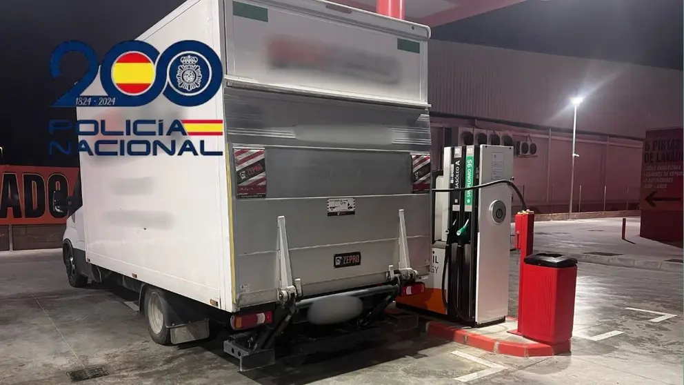 Cami&oacute;n intervenido en Jerez