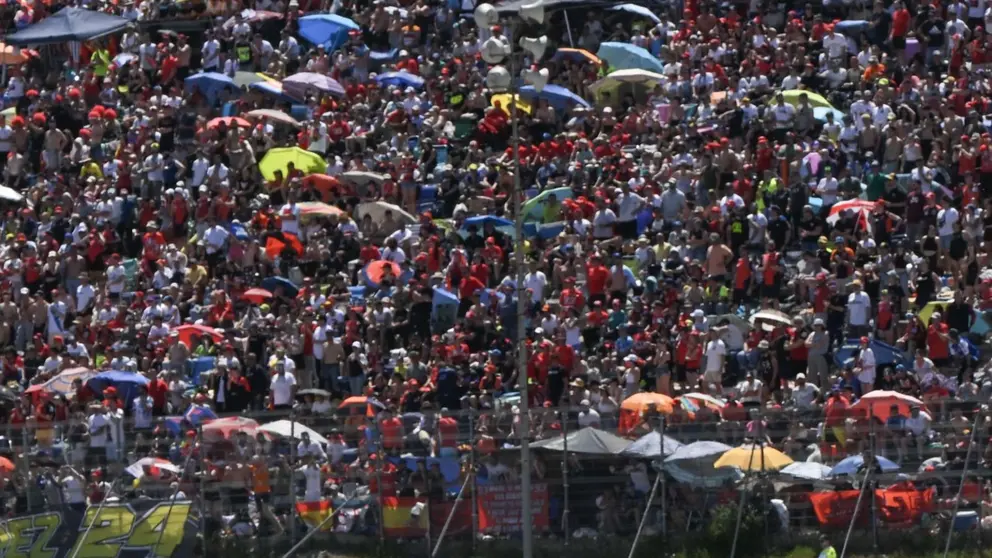 La afici&oacute;n en el Gran Premio de Espa&ntilde;a de MotoGP