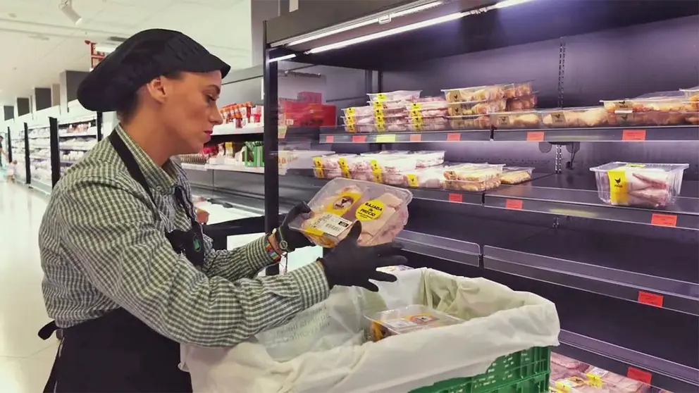 Reposici&oacute;n de alimentos en Mercadona