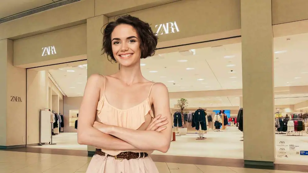 Vestidos de lino en ZARA