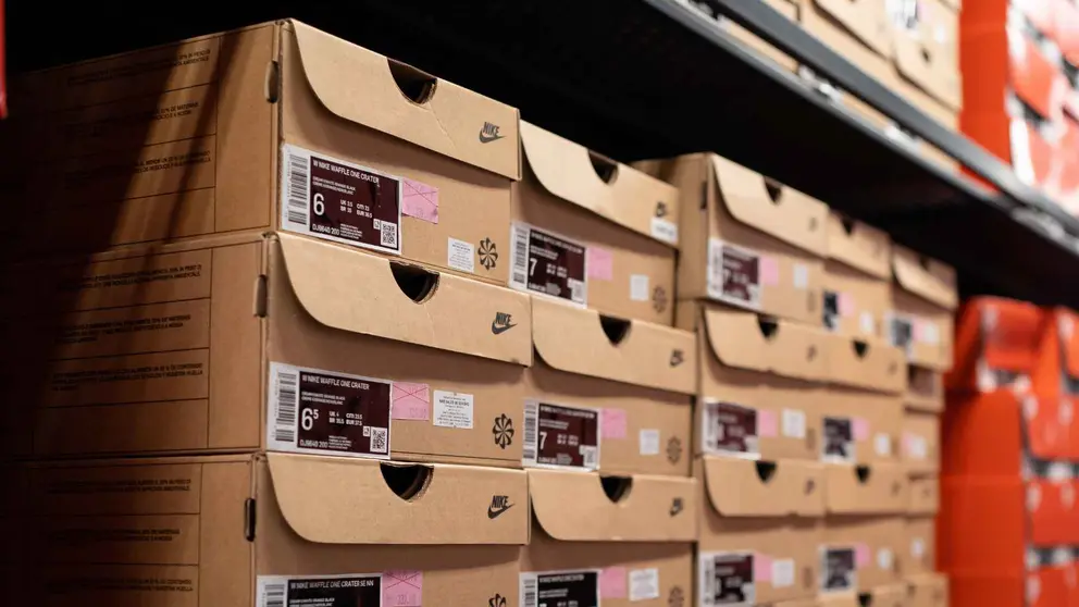Cajas de zapatillas de Nike