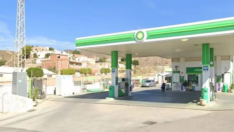 Gasolinera en la que se produjo el tiroteo