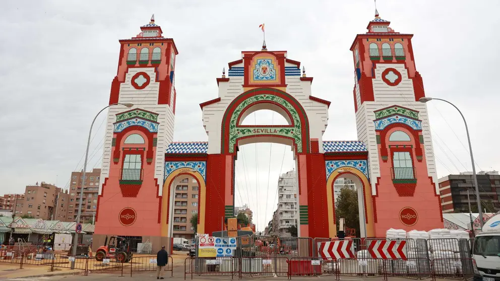 Portada de la Feria de Abril de Sevilla