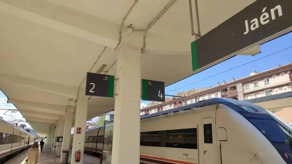 La estaci&oacute;n de tren de Ja&eacute;n