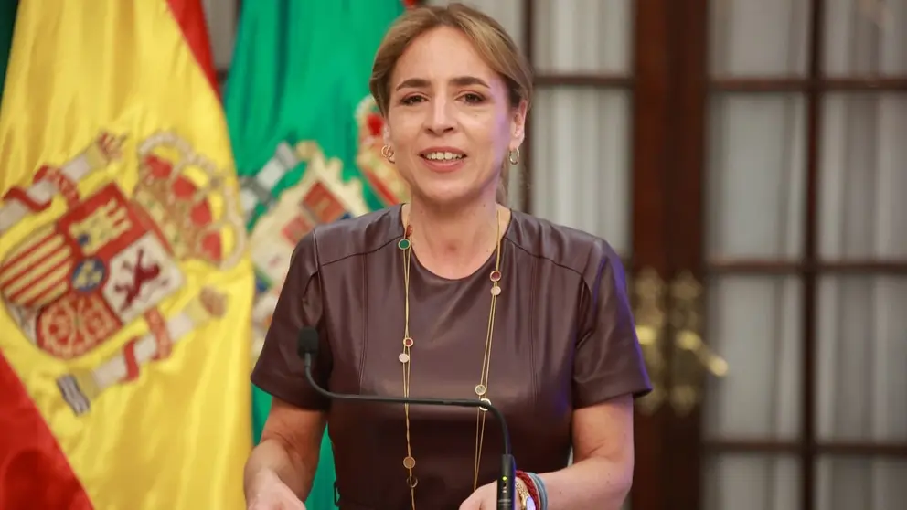 Almudena Mart&iacute;nez, durante la presentaci&oacute;n del plan | Cristo Garc&iacute;a