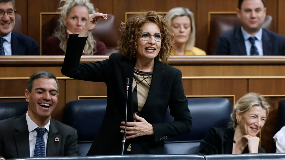 Mar&iacute;a Jes&uacute;s Montero, en una comparecencia reciente en el Congreso de los Diputados