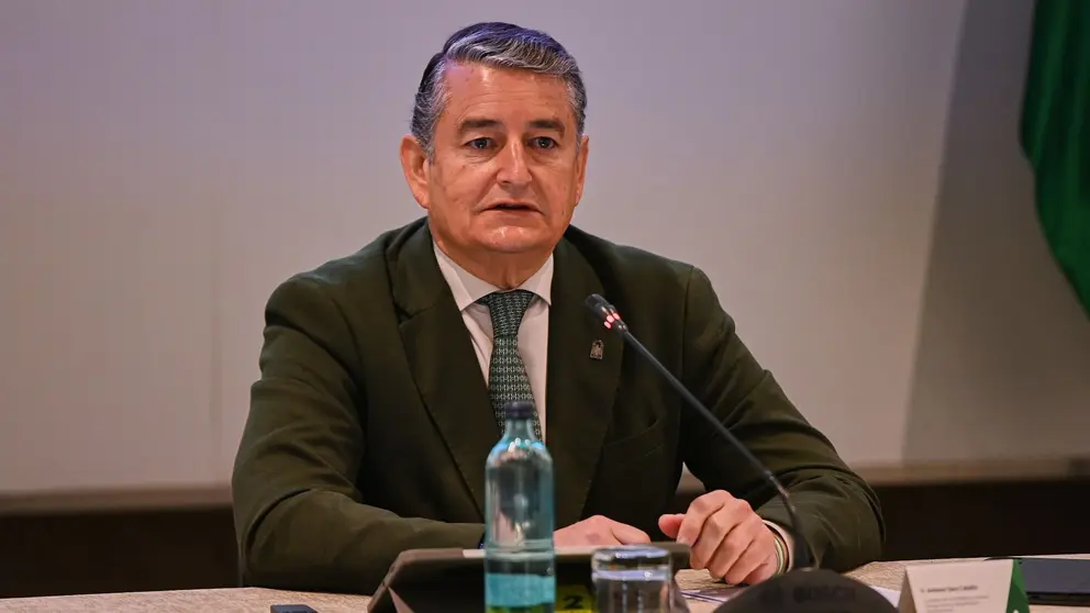 El consejero de la Presidencia, Interior, Di&aacute;logo Social y Simplificaci&oacute;n Administrativa, Antonio Sanz