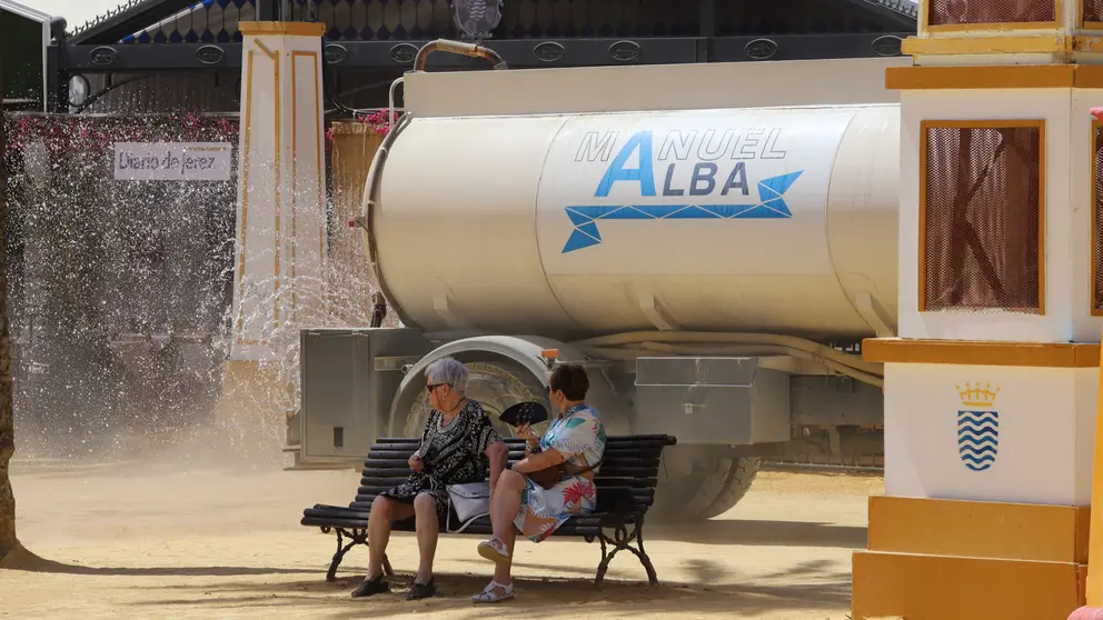 Limpieza en la Feria del Caballo