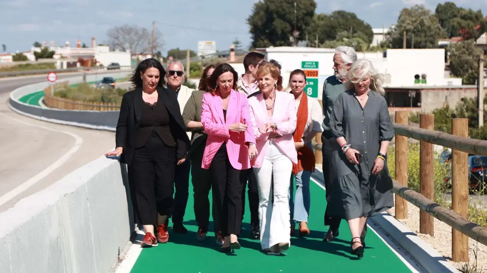 Inauguraci&oacute;n del carril ciclopeatonal entre Jerez y La Barca | Cristo Garc&iacute;a