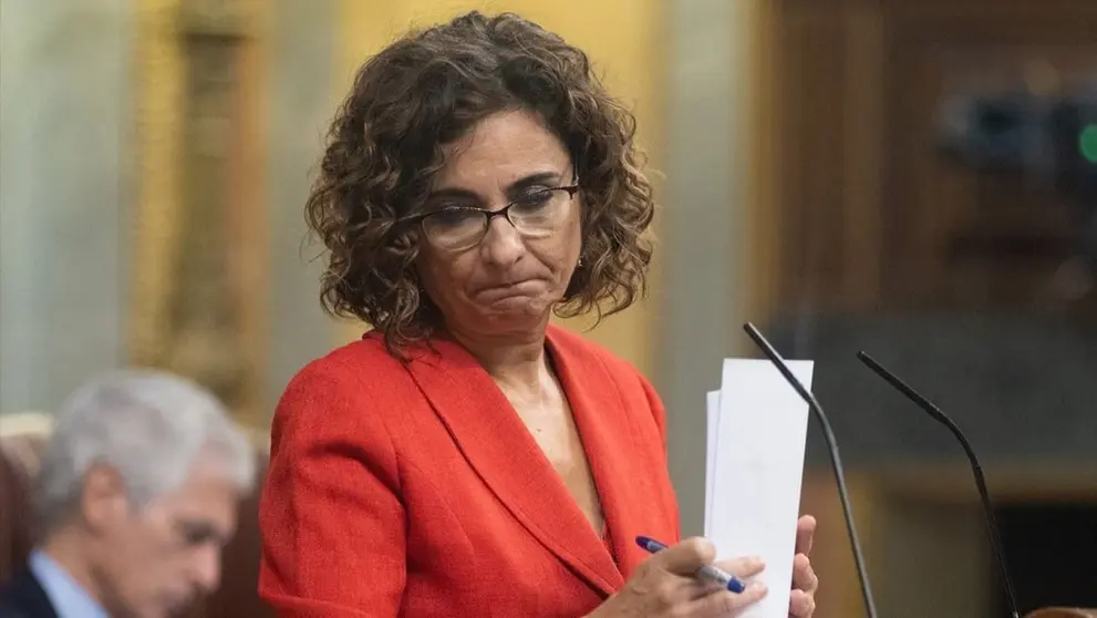 Montero,  en una imagen reciente en el Congreso de los Diputados