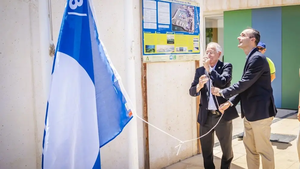 Bandera azul en Andaluc&iacute;a