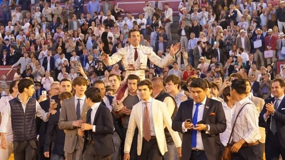 David de Miranda, diestro triunfador de la Feria de Abril de Sevilla