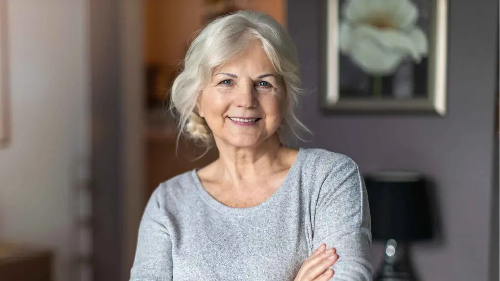 Una pensionista de la Seguridad Social