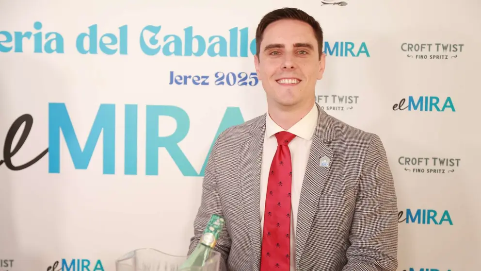 Jaime Espinar en la caseta de El MIRA | Cristo Garc&iacute;a