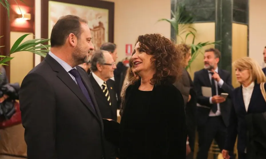 Mar&iacute;a Jes&uacute;s Montero y Jos&eacute; Luis &Aacute;balos, en una imagen de archivo