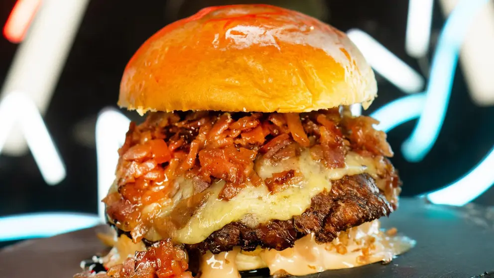 Sweet Wolf, hamburguesa con la que Wolf Burgxr participar&aacute; en The Champions Burguer