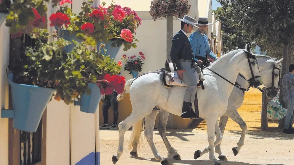 Caballos en la Feria de C&oacute;rdoba