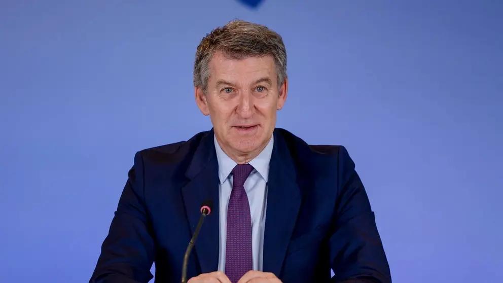 Alberto N&uacute;&ntilde;ez Feij&oacute;o, l&iacute;der del Partido Popular en Espa&ntilde;a