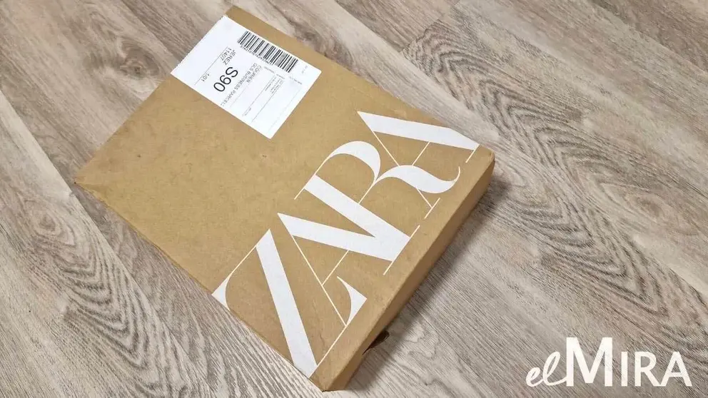 Caja de pedido ZARA