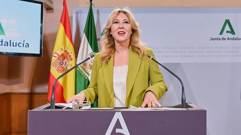 Carolina Espa&ntilde;a, portavoz del Gobierno de la Junta de Andaluc&iacute;a | Salvador L&oacute;pez Medina