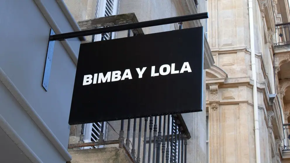 Fachada de tienda Bimba y Lola