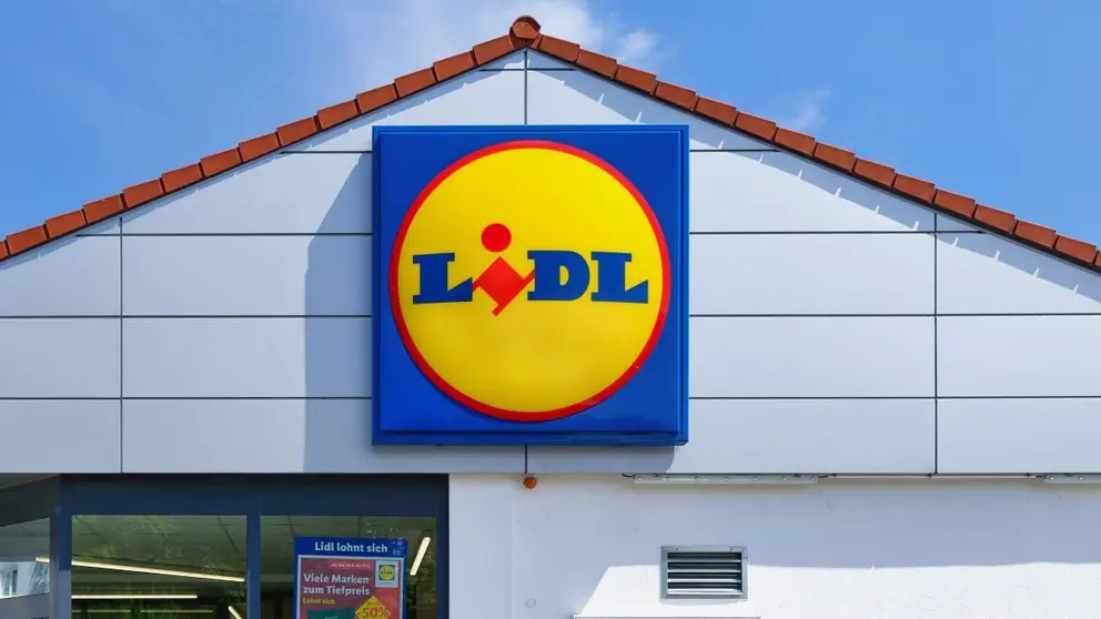 Fachada de supermercado LIDL